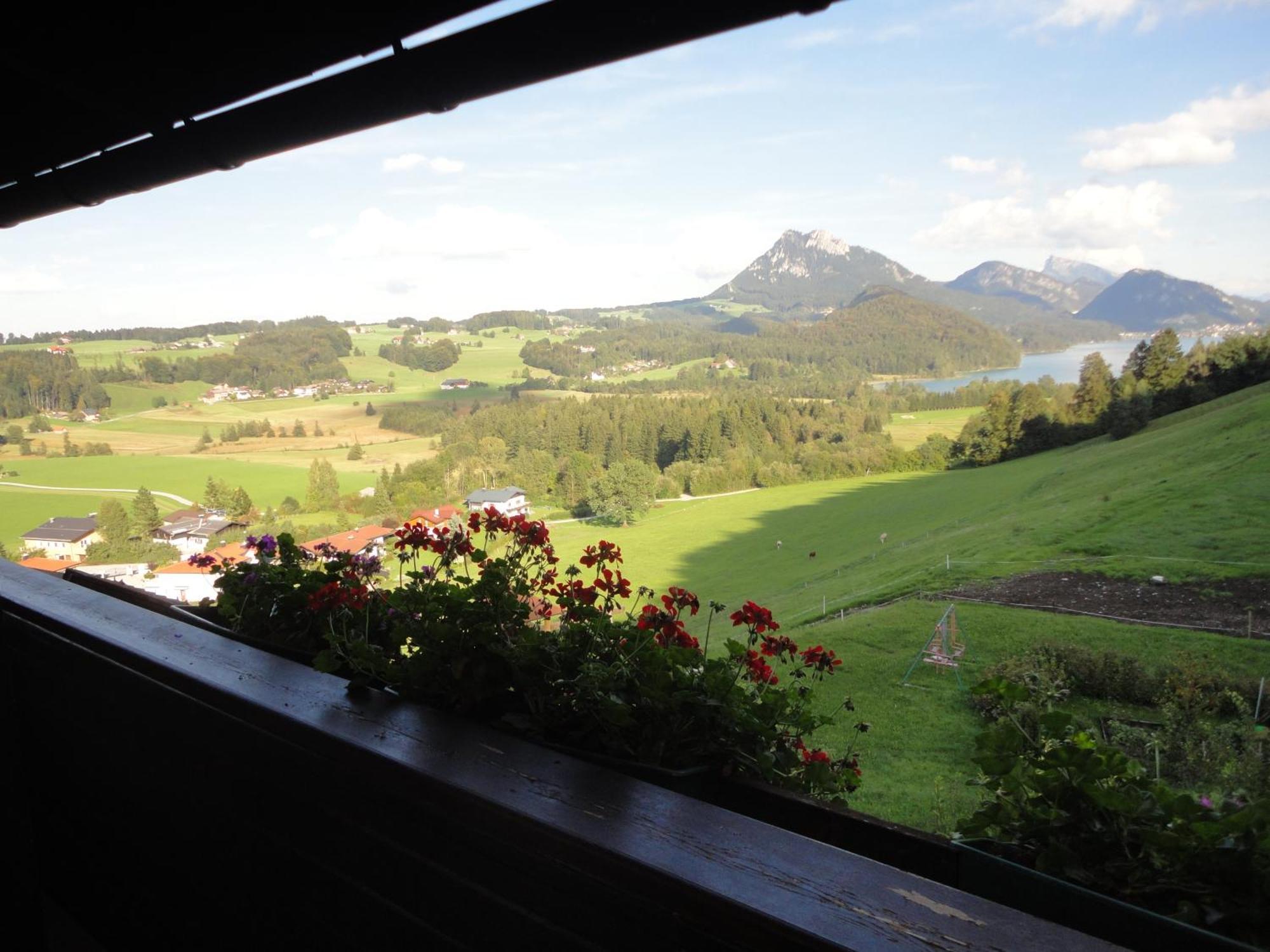 Vila Bauernhof Strumegg Hof bei Salzburg Exteriér fotografie